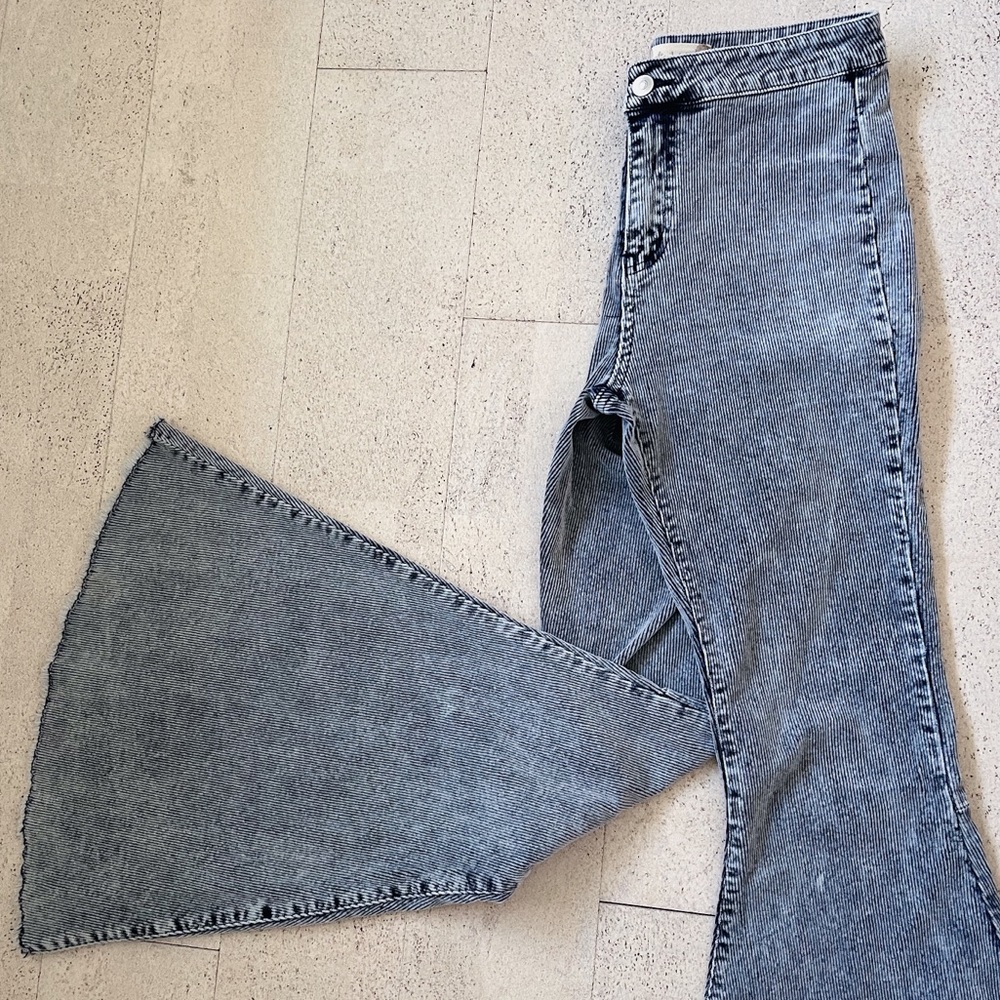 Corduroy Flare Jeans